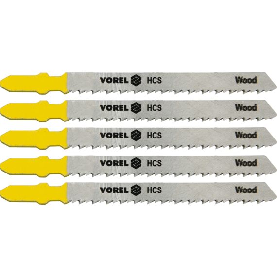 Lame per seghetto alternativo per legno e PVC blister da 5 Vorel Lame per seghetto alternativo per legno e PVC blister da 5 Vorel